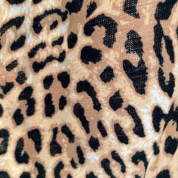 Joe Fresh Animal Print Mini Dress - Picture 6 of 9